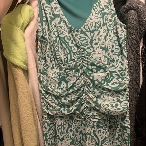 Women’s green dress!